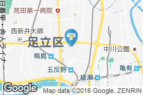 ベルクス足立中央店(1階)のオムツ替え台情報