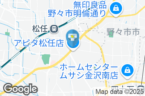 ガスト松任店のオムツ替え台情報