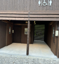 まいめの池駐車場公衆トイレのオムツ替え台情報