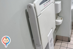 カスミフードスクエア境店のオムツ替え台情報