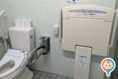 新鹿沼駅（改札外）(1F)のオムツ替え台情報