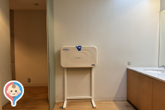 地底の森ミュージアムのオムツ替え台情報