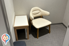 1F出発ロビー横ミニストップ前(1F)の授乳室・オムツ替え台情報