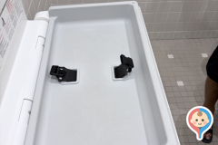 湯っつら広場 公衆トイレのオムツ替え台情報