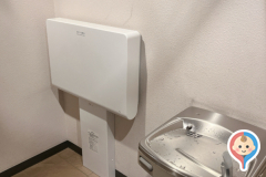 小平市ふれあい下水道館のオムツ替え台情報