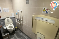 コレド日本橋　3Fのオムツ替え台情報