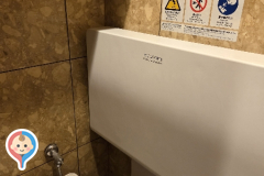 バーミヤン しらひげ橋店(2F)のオムツ替え台情報