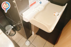 マクドナルド矢場町店のオムツ替え台情報