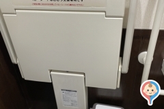 資さんうどん志免店のオムツ替え台情報