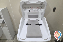 ラ・ムー田川店(1F)のオムツ替え台情報