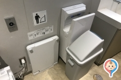 アーク森ビル駐車場(B2)のオムツ替え台情報