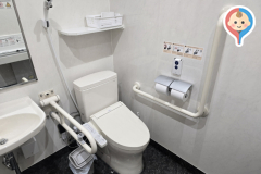 スシロー　鶴ヶ島店(1F)のオムツ替え台情報