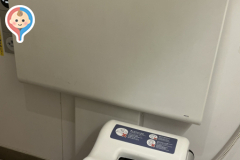 東急武蔵小杉駅（多目的トイレ）改札内のオムツ替え台情報