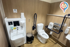 ライフ緑地公園店(2F)のオムツ替え台情報