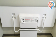 前橋市消防局 西消防署のオムツ替え台情報