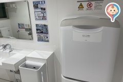 かめや釣具　総本店のオムツ替え台情報