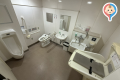 姫路市立水族館（新館チケット売り場）のオムツ替え台情報