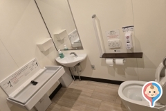 若葉ウォーク　魚べい(1F)のオムツ替え台情報