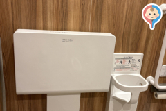 無印良品　茅野のオムツ替え台情報