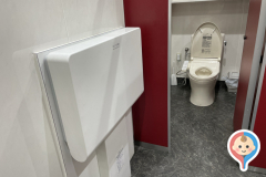 スシロー 杭全店のオムツ替え台情報