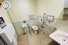 ふれあい広場のオムツ替え台情報