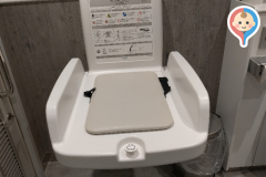 クルベ北入曽店(1F)のオムツ替え台情報