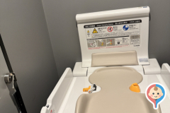 GAB pizzeria & caféのオムツ替え台情報