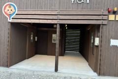 まいめの池駐車場公衆トイレのオムツ替え台情報
