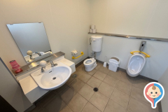 竹島園地多目的トイレのオムツ替え台情報