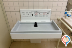 前橋市役所 下川淵公民館のオムツ替え台情報