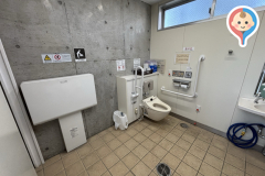 竹島円形公衆便所(1F)のオムツ替え台情報