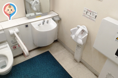 業務スーパー粕谷店(1F)のオムツ替え台情報