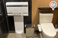 マクドナルド　鹿児島上荒田店(1F)のオムツ替え台情報