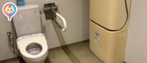 耳鼻咽喉科いいだクリニック(2F)のオムツ替え台情報