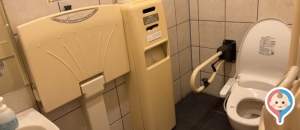 道とん堀のオムツ替え台情報