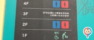 東京ミステリーサーカス(2F)のオムツ替え台情報