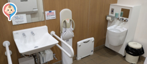 万代 西宮今津店(2F)のオムツ替え台情報