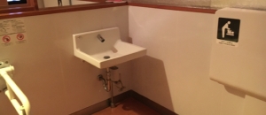 偕楽園公園センター 多目的トイレ(1F)のオムツ替え台情報