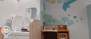 図書館キッズスペース(6th floor)の授乳室・オムツ替え台情報