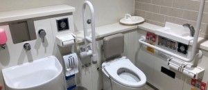 ポンテポルタ3F　多目的トイレ(3F)のオムツ替え台情報