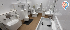 スギ薬局のオムツ替え台情報