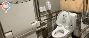 コナズ珈琲のオムツ替え台情報