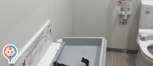 メイプルカルチャーセンター(5F 多目的トイレ)のオムツ替え台情報