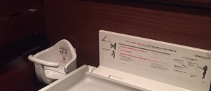 ディズニーアンバサダーホテル(1F レストランフロア 誰でもトイレ内)のオムツ替え台情報