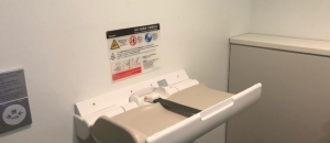 東京国際フォーラム(B1F 多目的トイレ内)のオムツ替え台情報