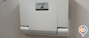 仙台堀川公園公衆トイレ(多目的トイレ内)のオムツ替え台情報