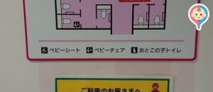 イオンモール名古屋茶屋(2F)の授乳室情報