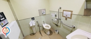ふれあい広場のオムツ替え台情報