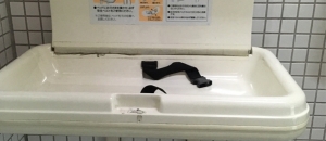 嵐山渓谷バーベキュー場のオムツ替え台情報