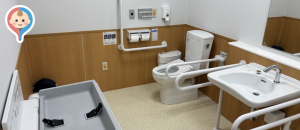 ヤマダデンキ Tecc LIFE SELECT 茨木目垣店(1F)のオムツ替え台情報